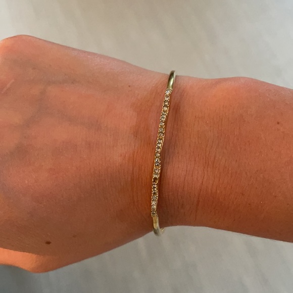 Pave Chevron Cuff - Picture 2 of 3